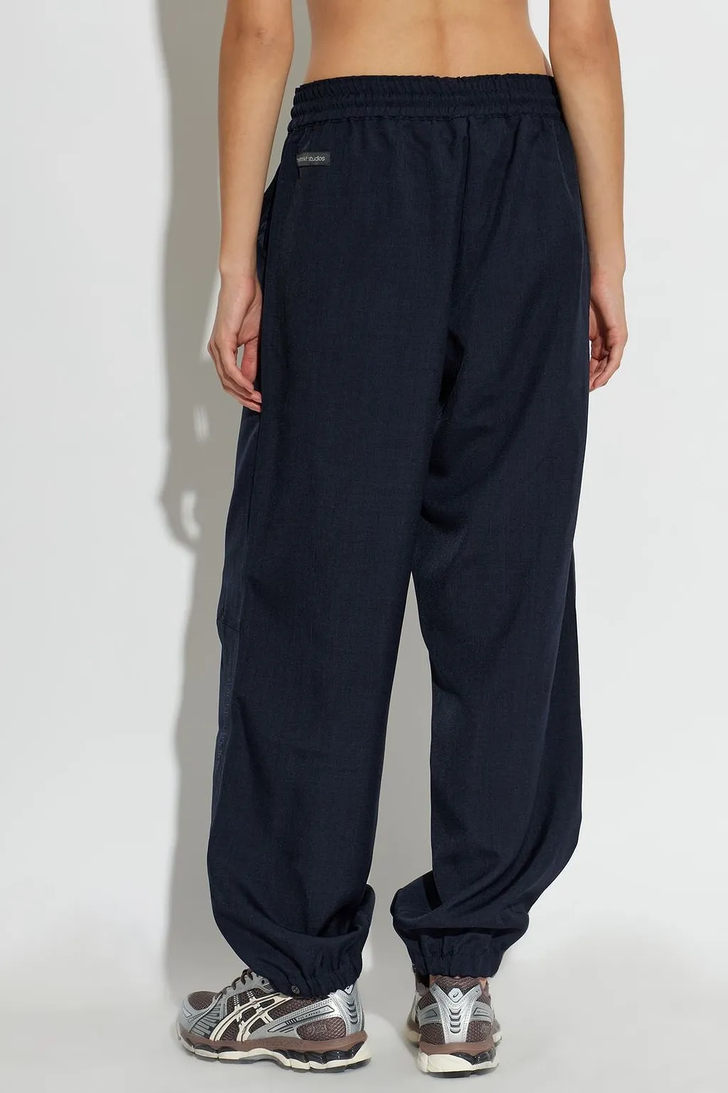Rethinkit Studios Elastic-Waist Logo Pants