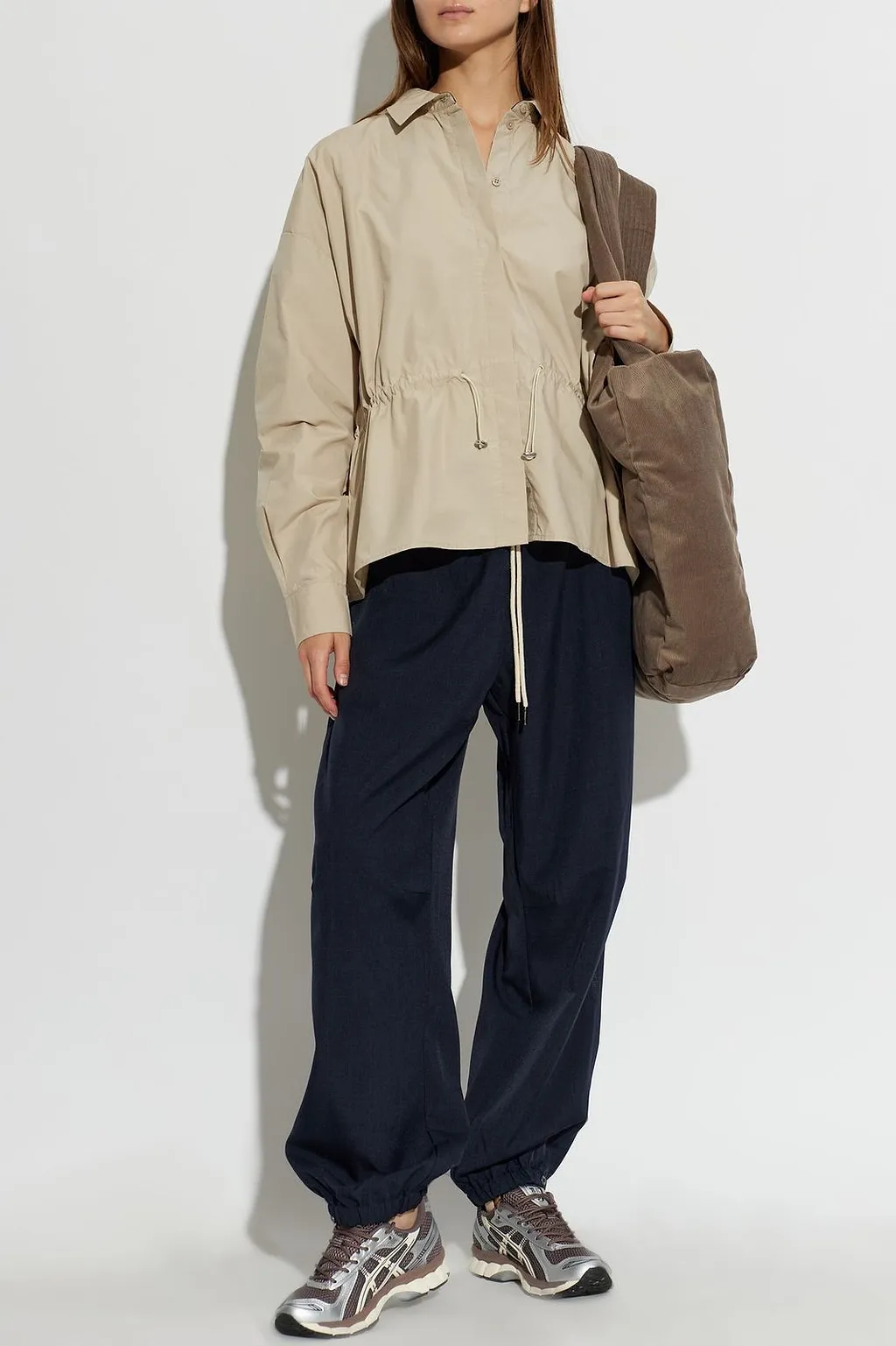 Rethinkit Studios Drawstring Cotton Shirt