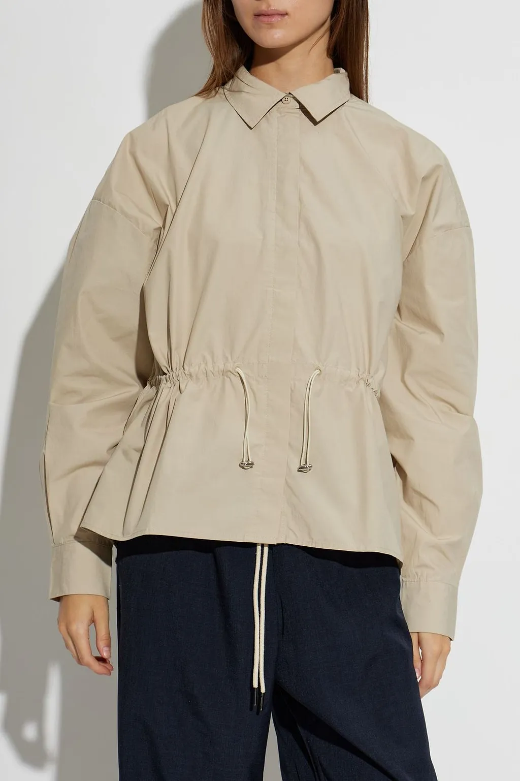 Rethinkit Studios Drawstring Cotton Shirt