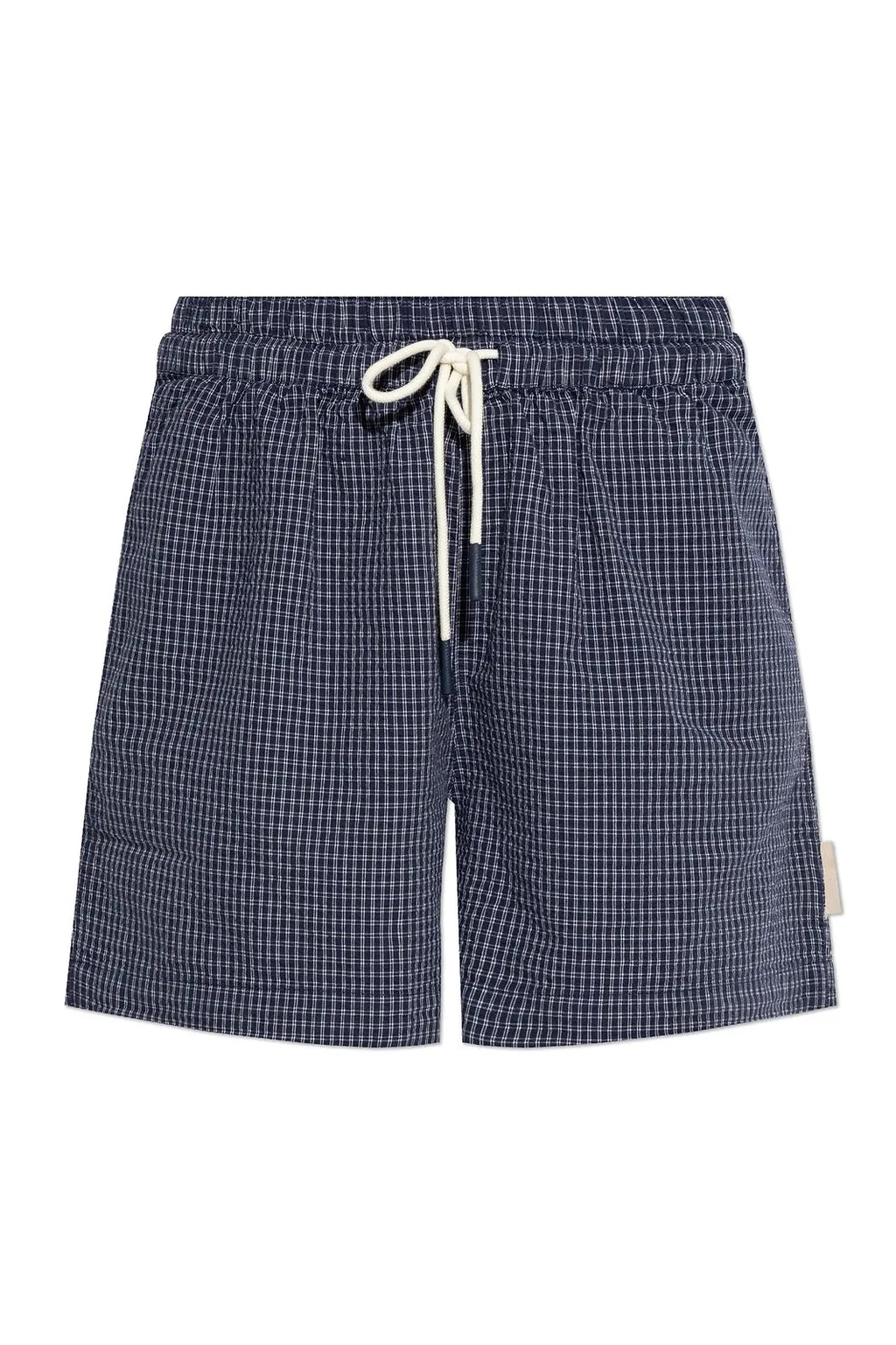 Rethinkit Studios Gingham Elastic-Waist Shorts