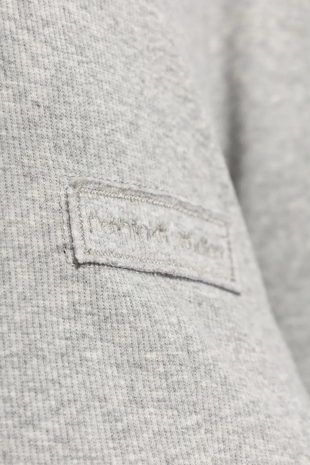 Rethinkit Studios Henley Ribbed Long Sleeve Top