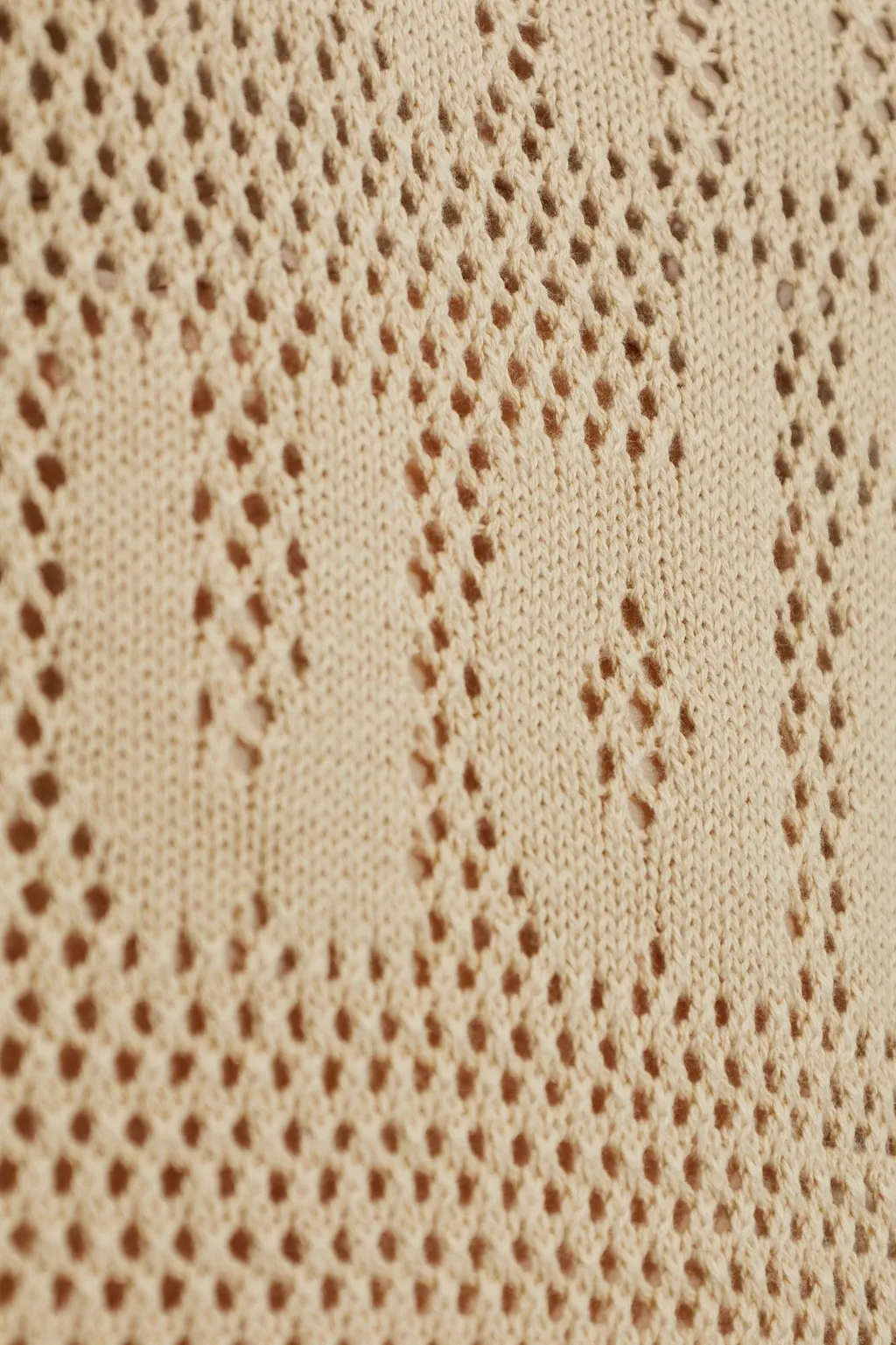 Rethinkit Studios Open-Knit Logo Knitted Dress
