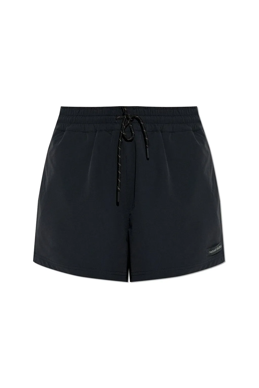 Rethinkit Studios Logo Patch Drawstring Shorts