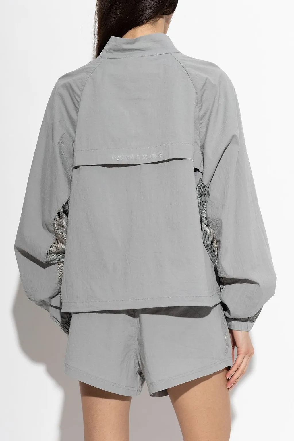 Rethinkit Studios Oversized Stand Collar Jacket