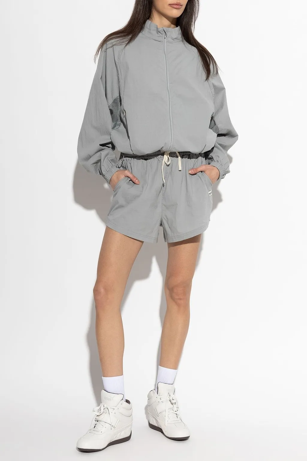 Rethinkit Studios Oversized Stand Collar Jacket