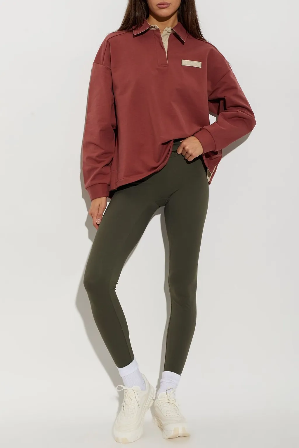 Rethinkit Studios Oversized Polo Top