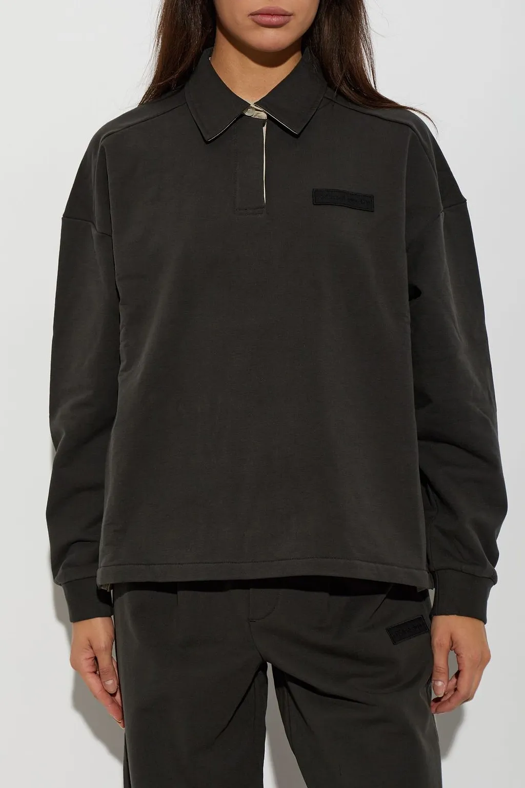 Rethinkit Studios Oversized Half-Zip Sweatshirt