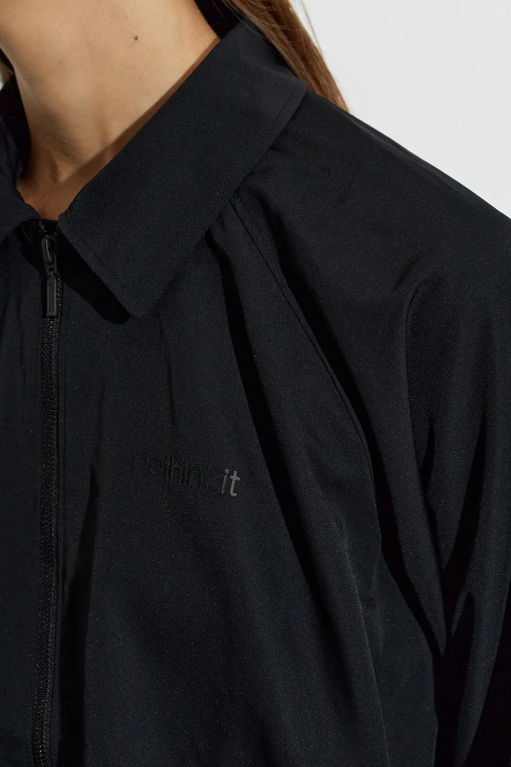 Rethinkit Studios Zip Front Collar Jacket