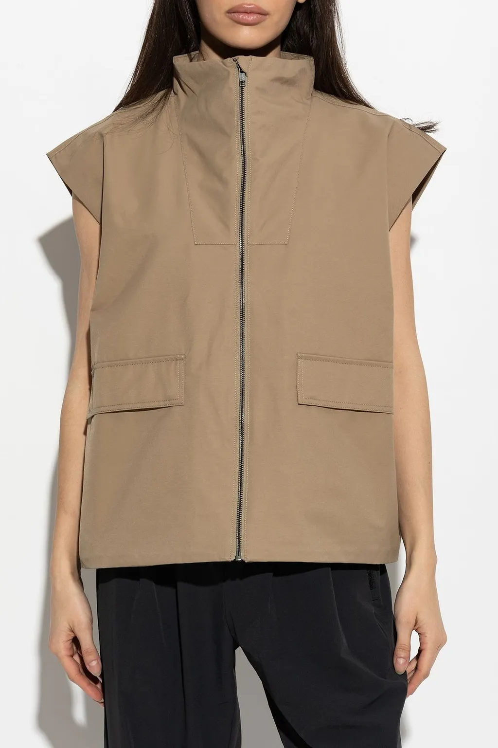 Rethinkit Studios Zip Front Oversized Jacket