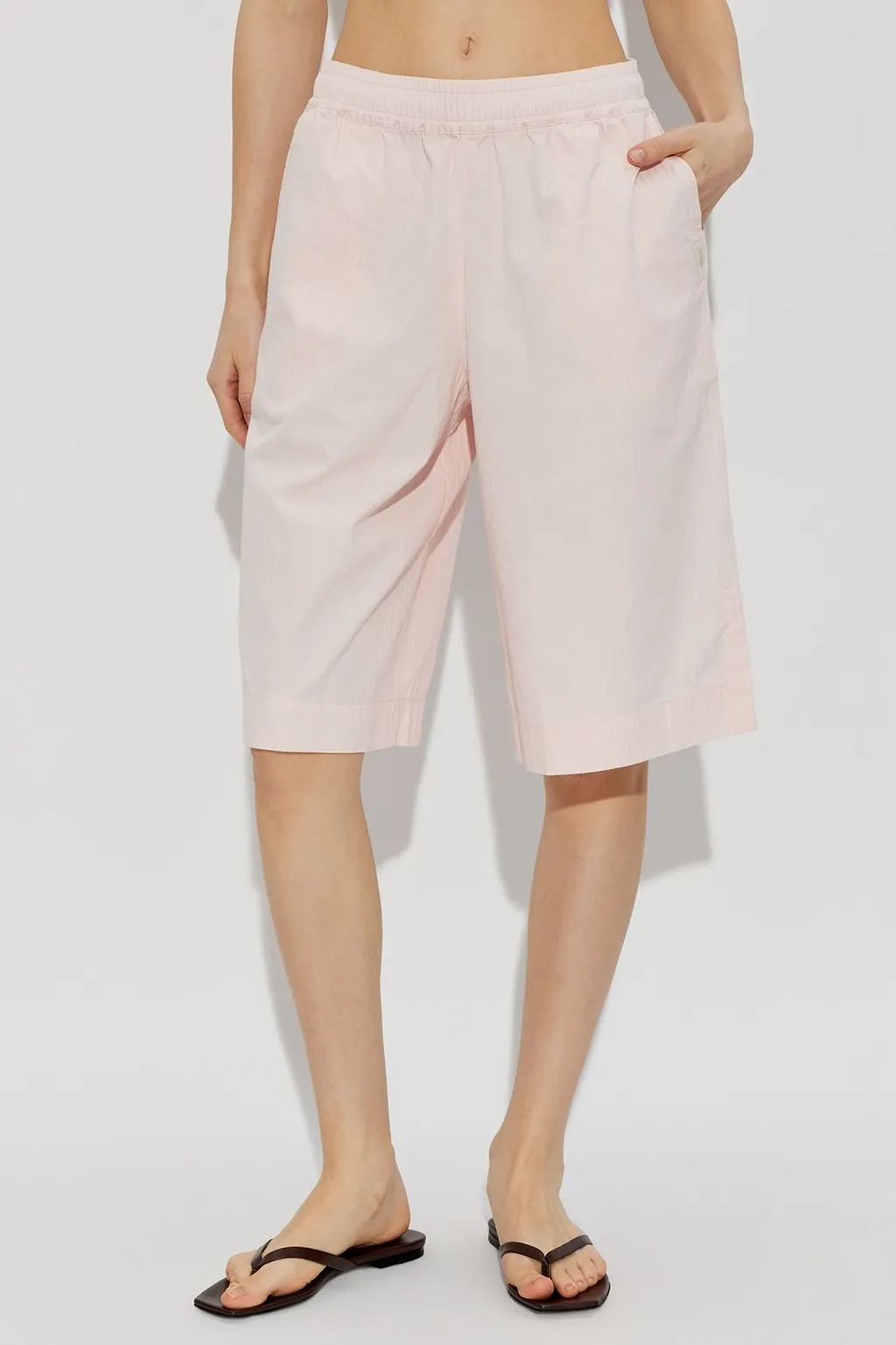 Rethinkit Studios Striped Bermuda Shorts