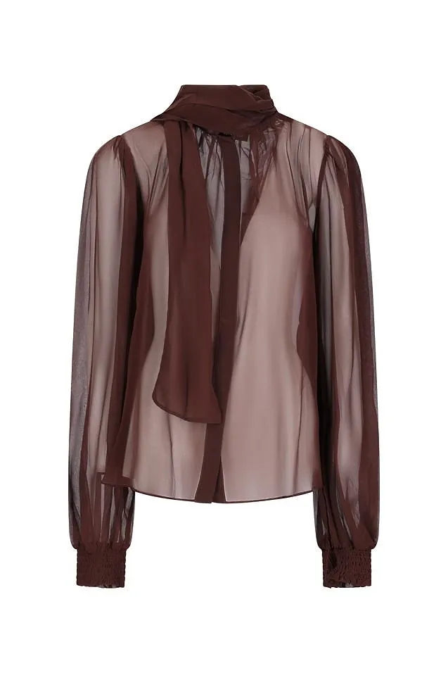 Retrofete Hasli Chiffon Top