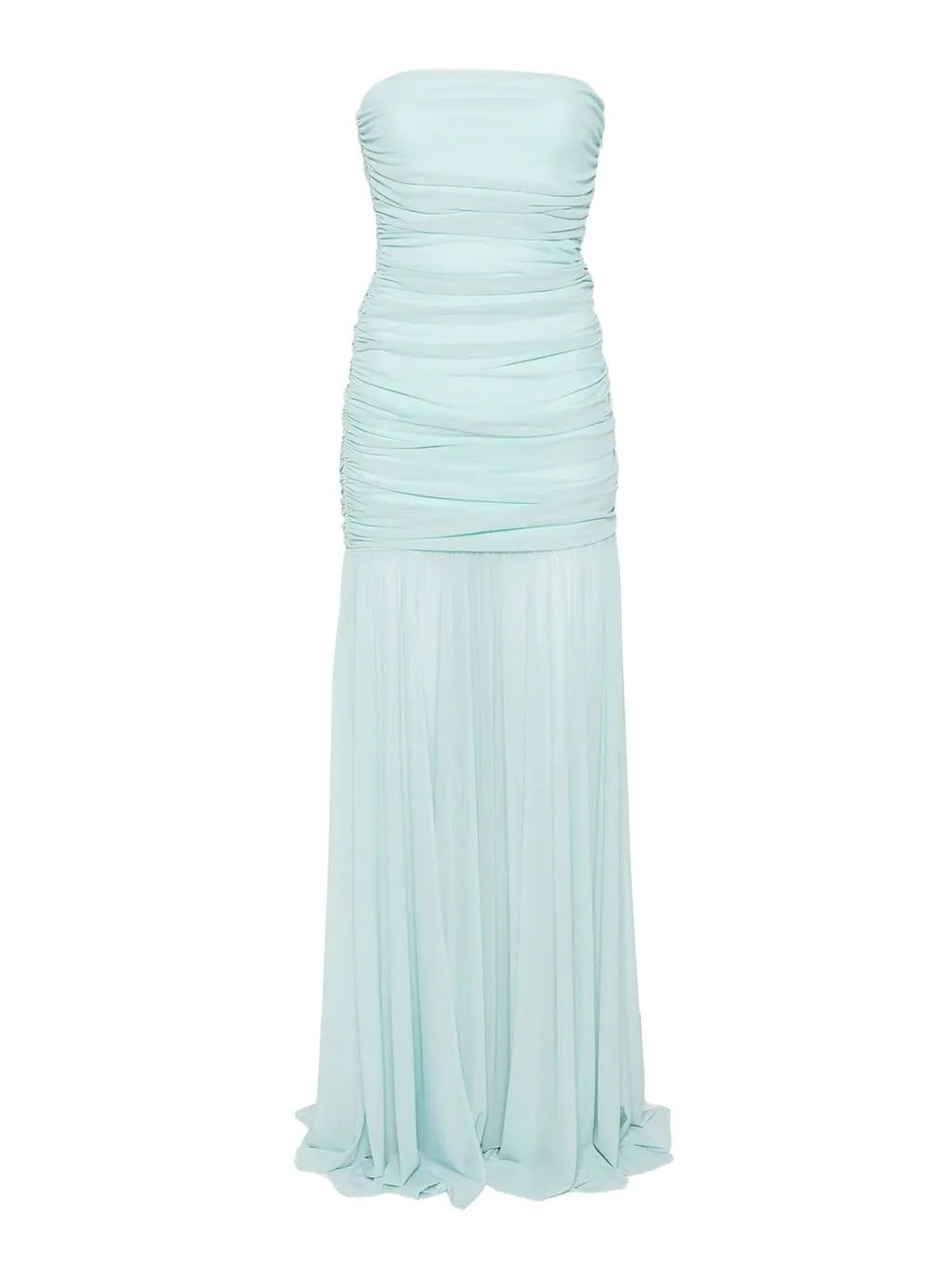 Retrofete Ruched Strapless Dresses