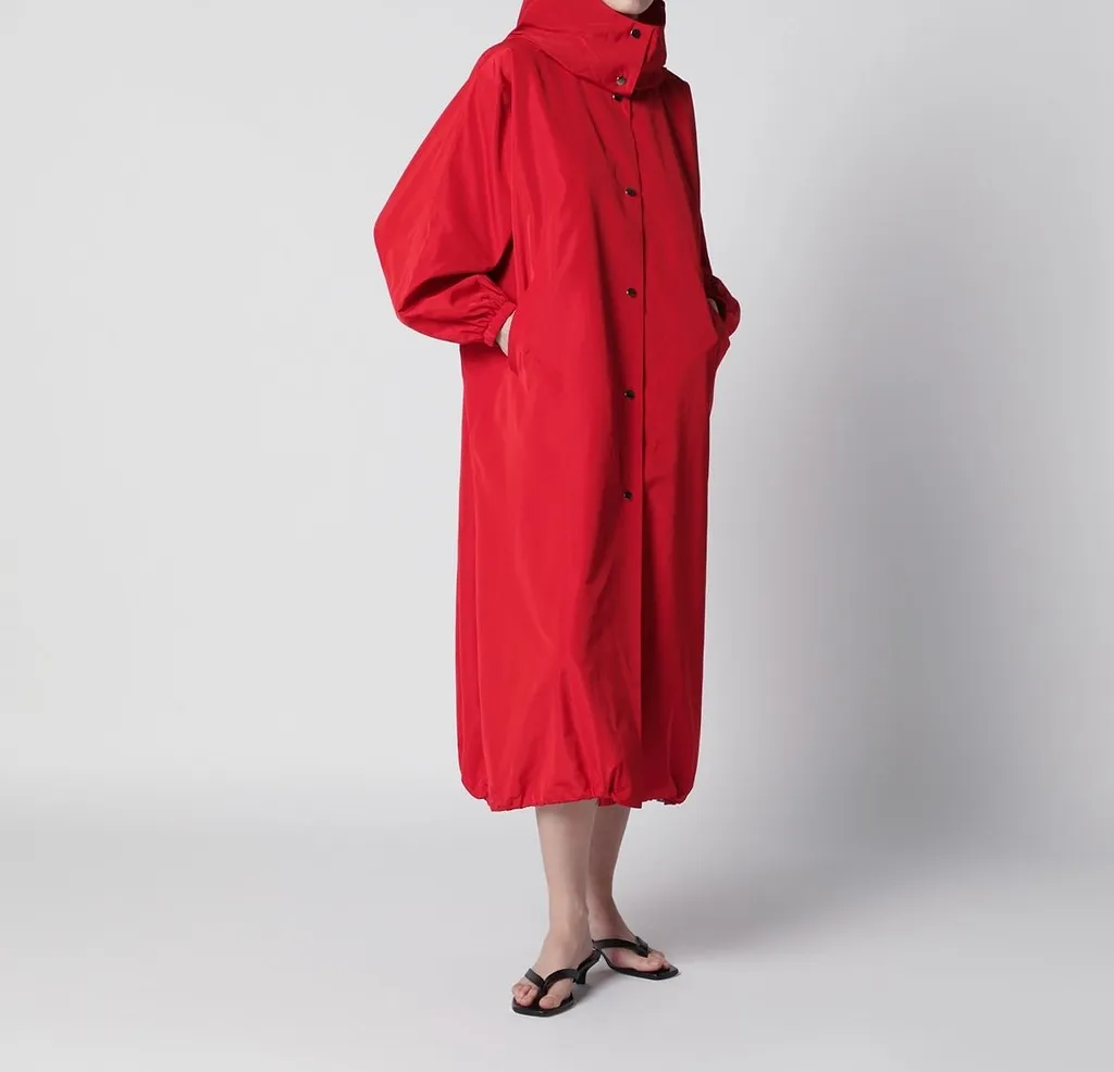 RÓHe Oversized Long Hooded Jacket