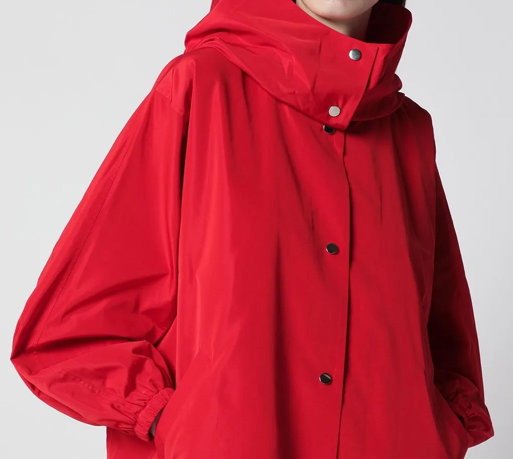 RÓHe Oversized Long Hooded Jacket