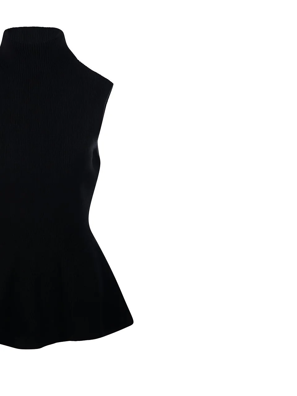 RÓHe Sculptural Sleeveless Knitted Top
