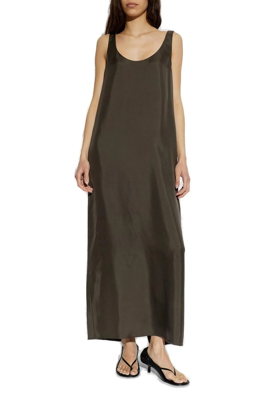 RÓHe Scoop-Neck Maxi Dress