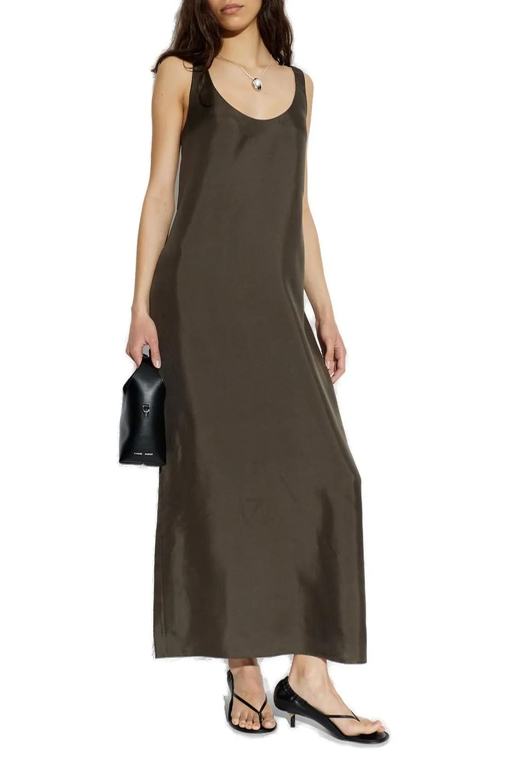 RÓHe Scoop-Neck Maxi Dress