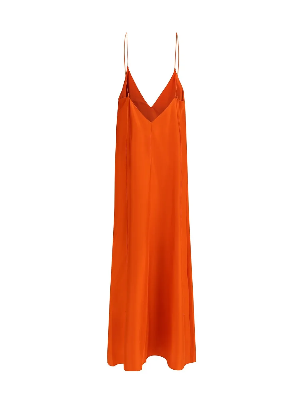 RÓHe Sleeveless Satin Long Dress