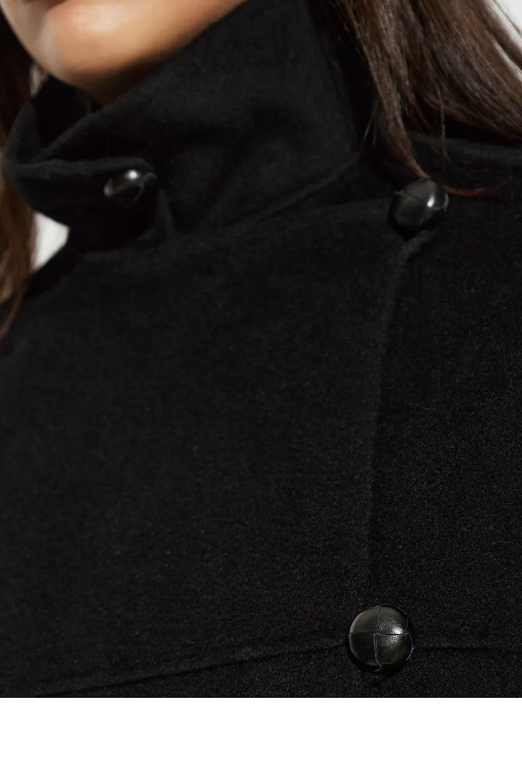 RÓHe Stand-Collar Oversized Jacket