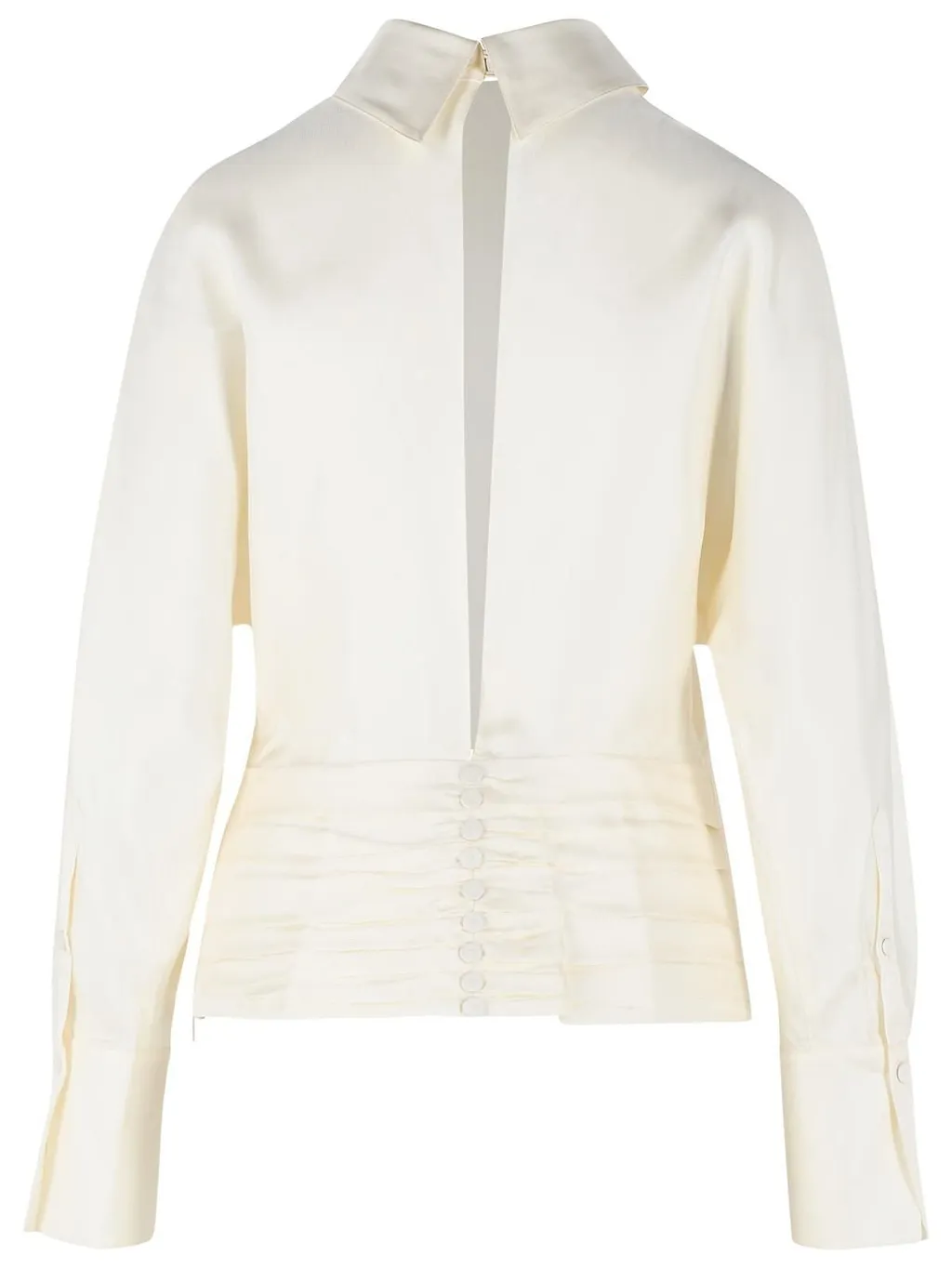 RÓHe Tuxedo Buttoned Blouse