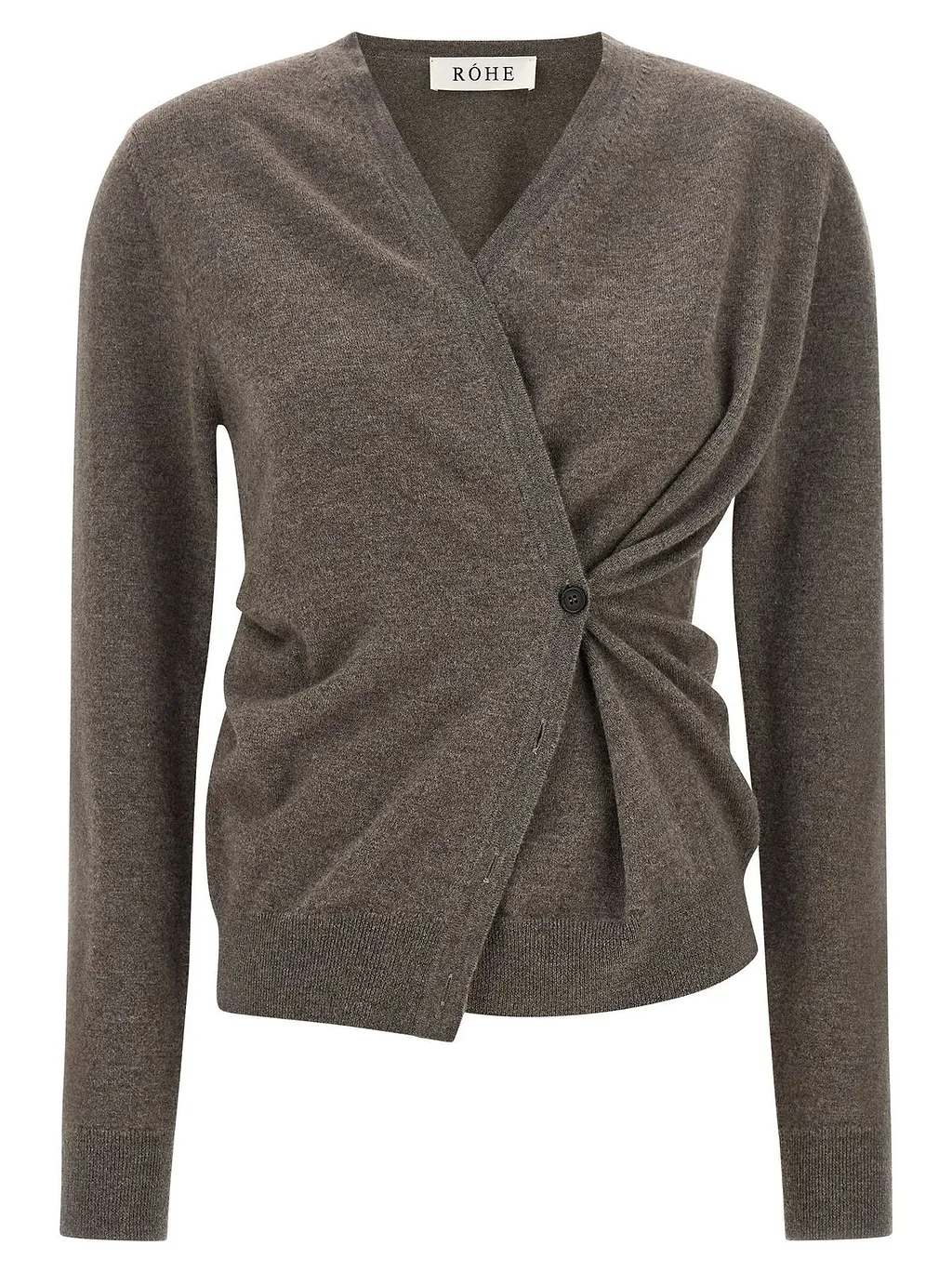 RÓHe Twisted Ballet Asymmetric Cardigan