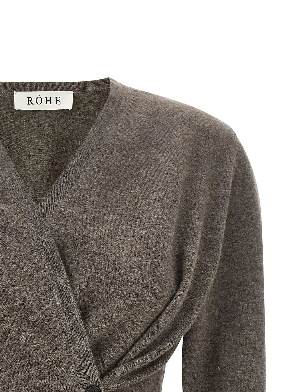 RÓHe Twisted Ballet Asymmetric Cardigan