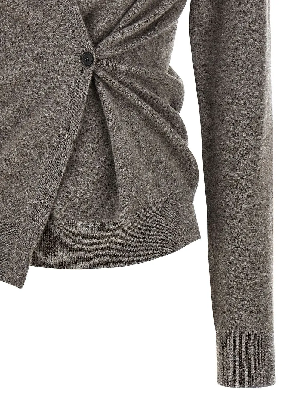 RÓHe Twisted Ballet Asymmetric Cardigan