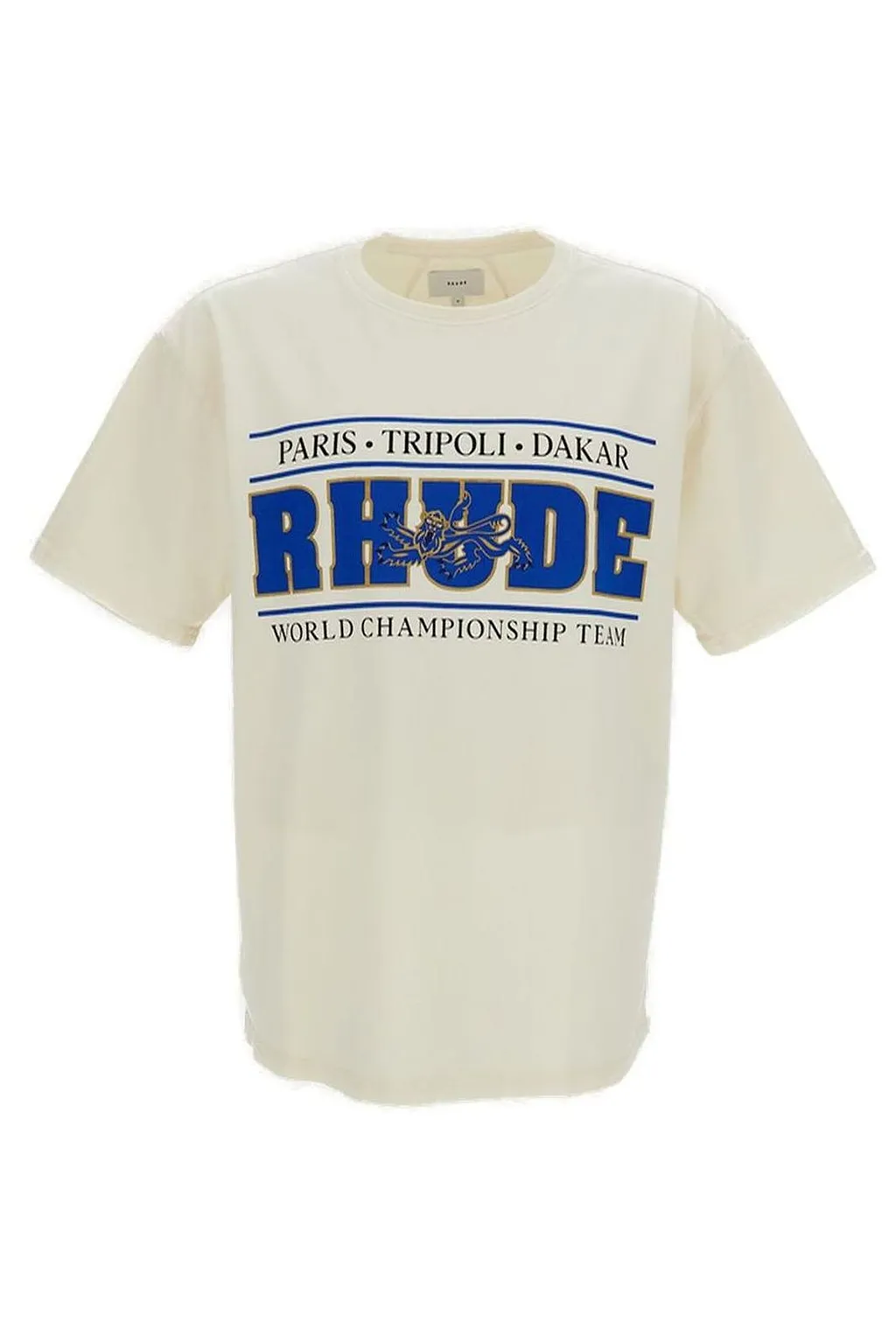 Rhude Logo Printed Crewneck T-Shirt