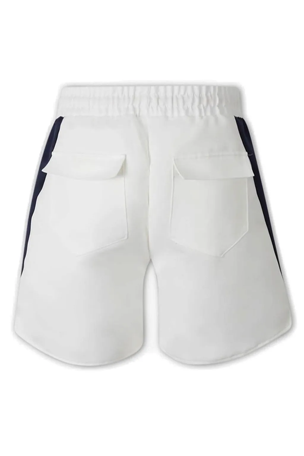 Rhude Logo Printed Drawstring Lightning Shortrs