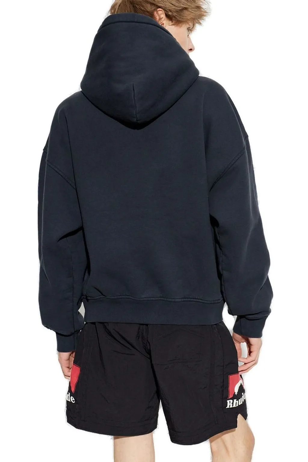 Rhude Logo Printed Hoodie