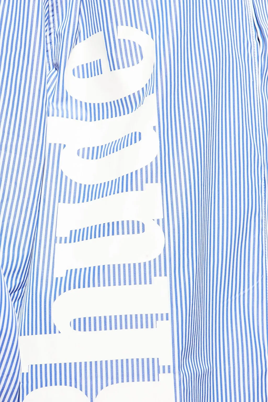 Rhude Logo Printed Striped Shirt