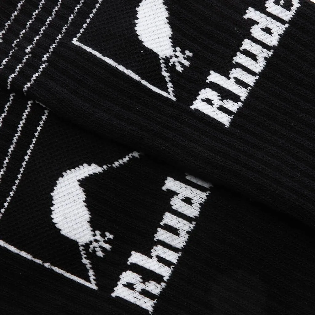 Rhude Moonlight Outline Crew Socks