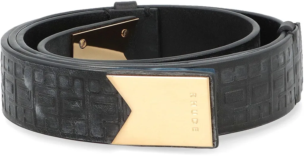 Rhude Roadrunner Embossed Belt