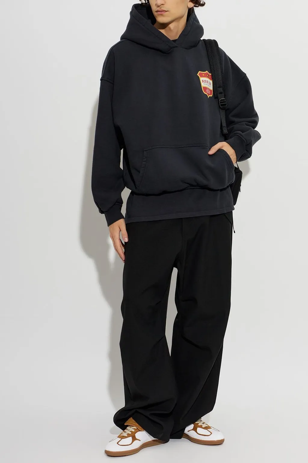 Rhude Shield Logo Oversized Hoodie