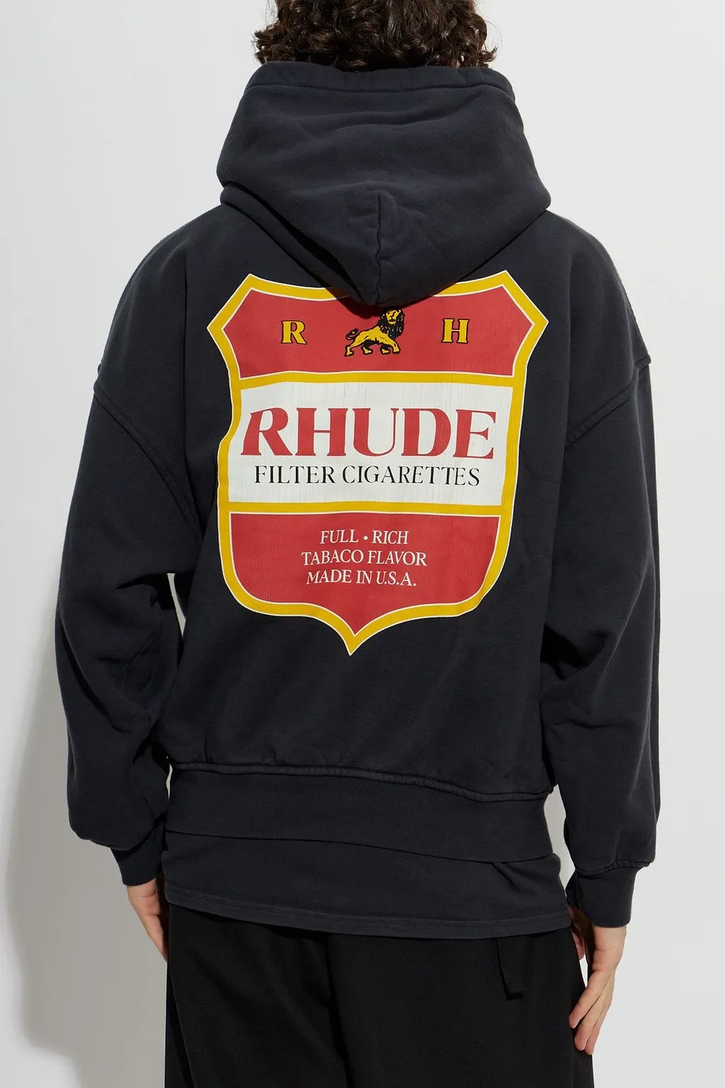 Rhude Shield Logo Oversized Hoodie