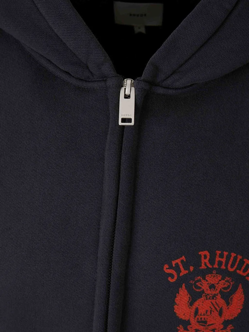 Rhude St. Rhude Seal Zip-Up Hoodie