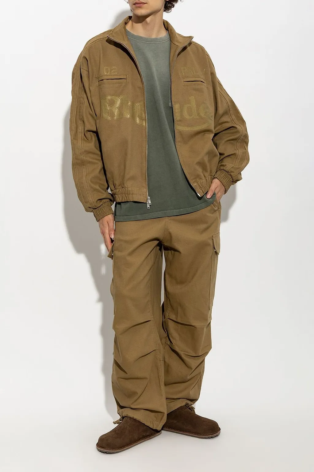 Rhude Wide-Leg Cargo Pants