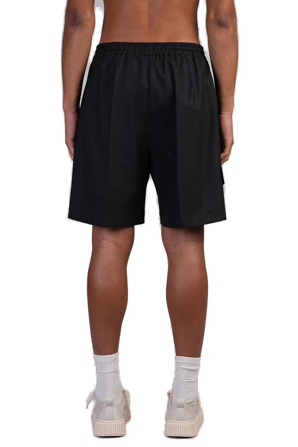 Rhun Elasticated Waistband Drawstring Shorts