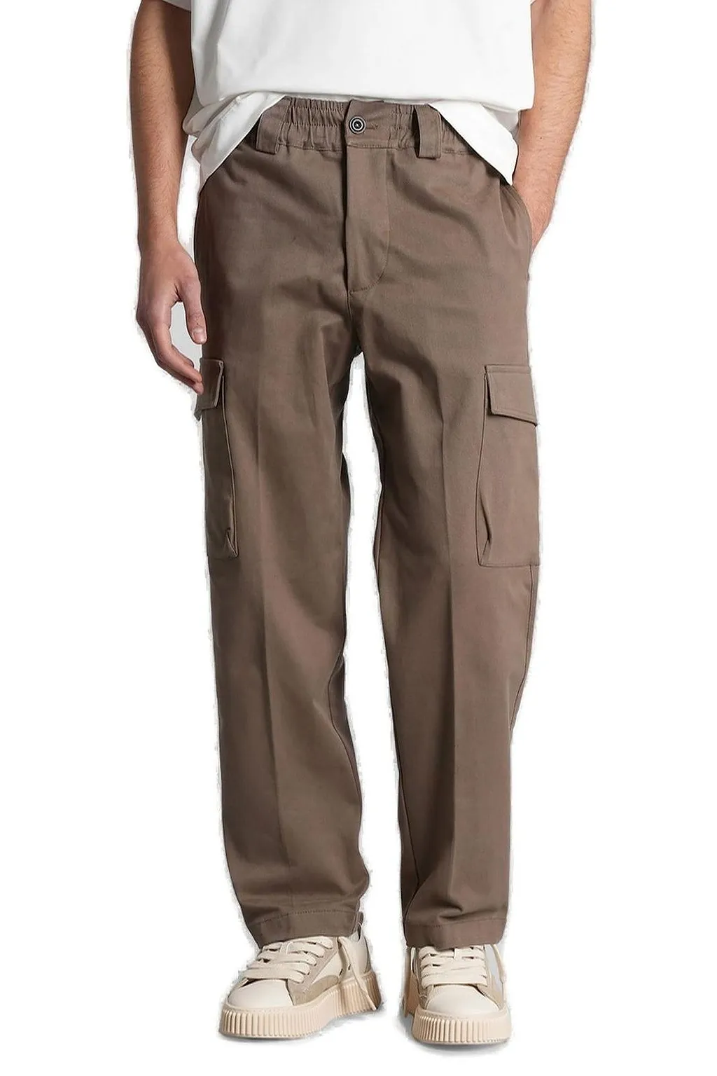 Rhun Elasticated Waistband Pocket Detail Pants