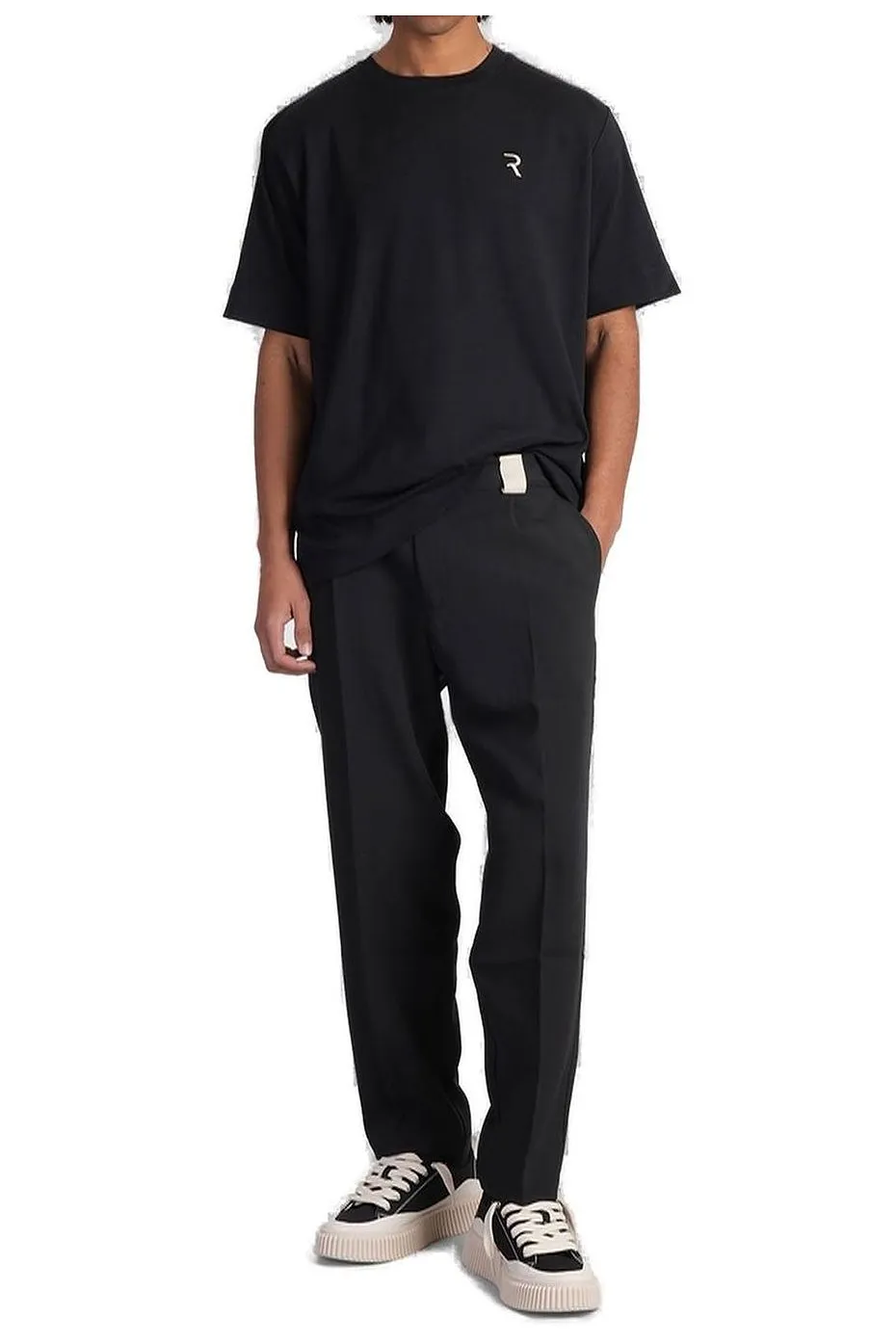 Rhun Logo Embroidered T-Shirt