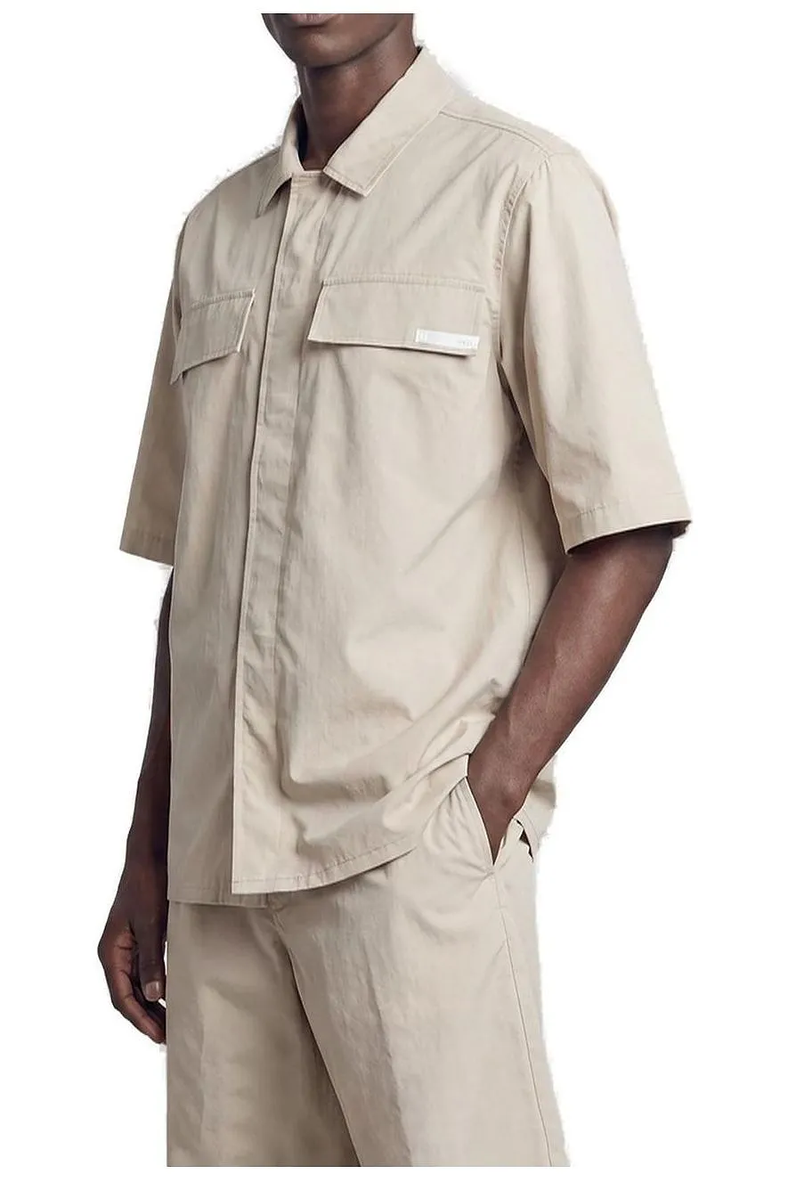 Rhun Logo Patch Cargo Shirt