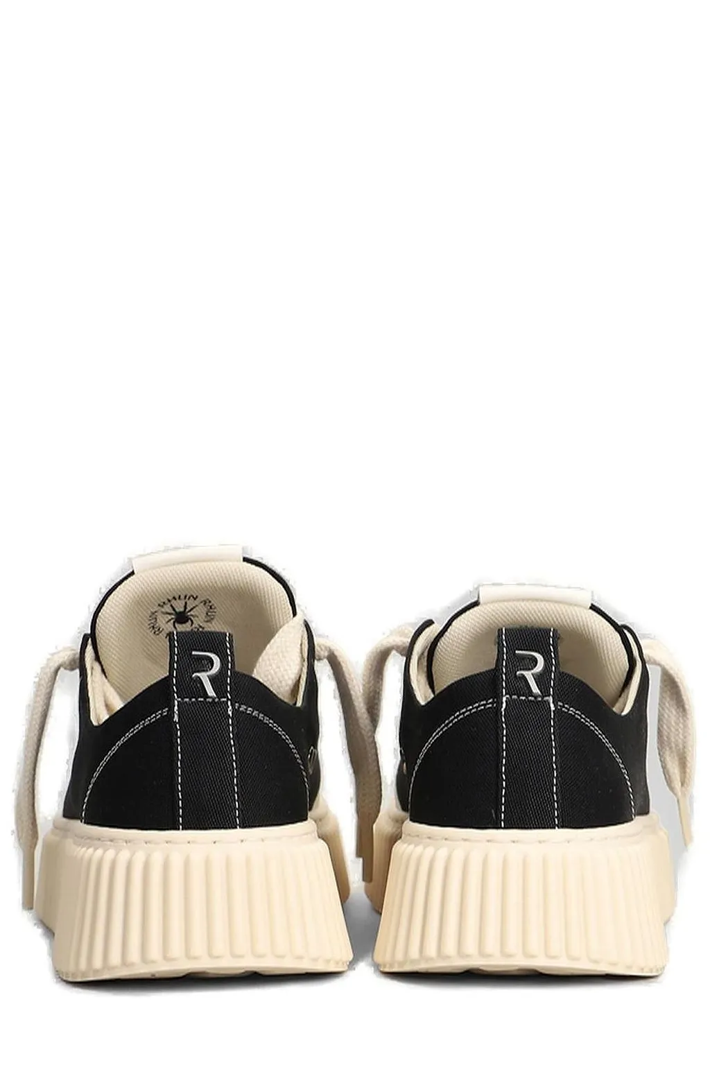 Rhun Round-Toe Lace-Up Sneakers