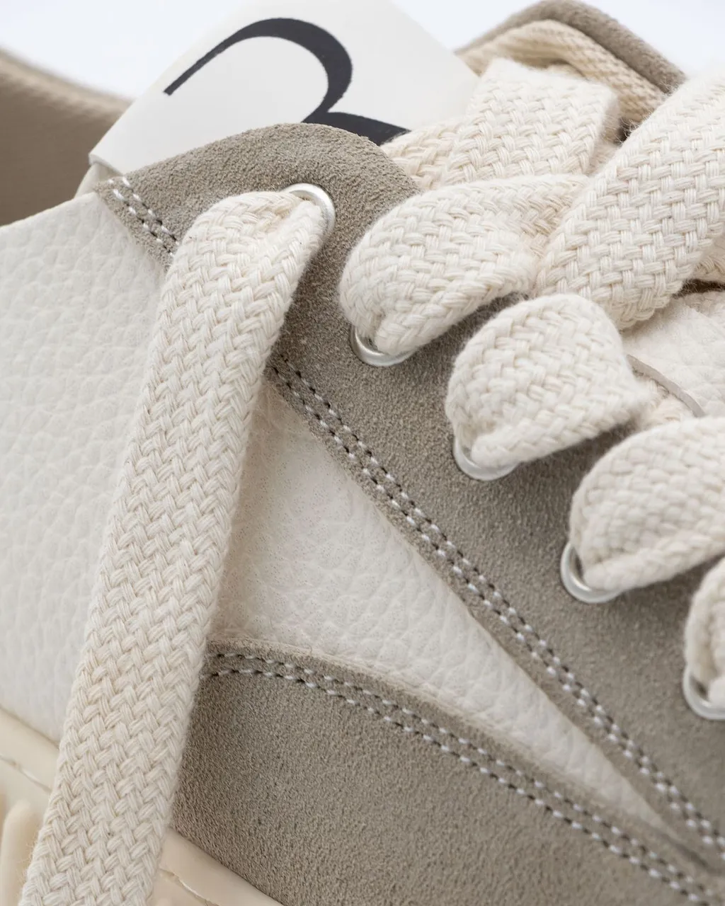 Rhun Treble Textured Low-Top Sneakers