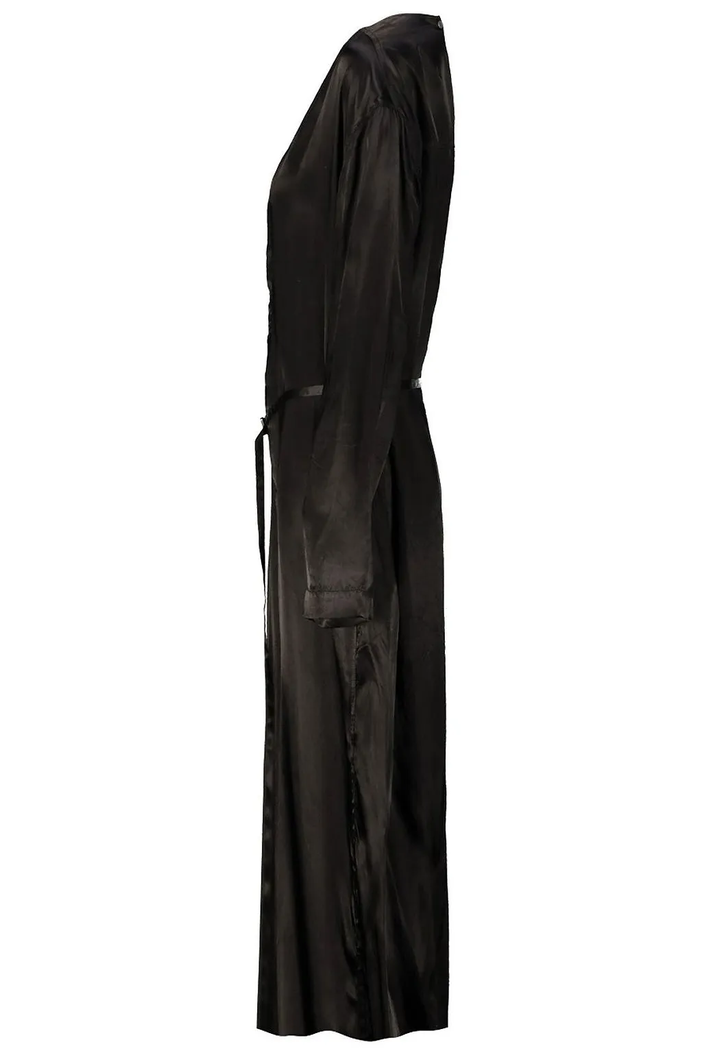Rick Owens Belted V-Neck Jumpsuit