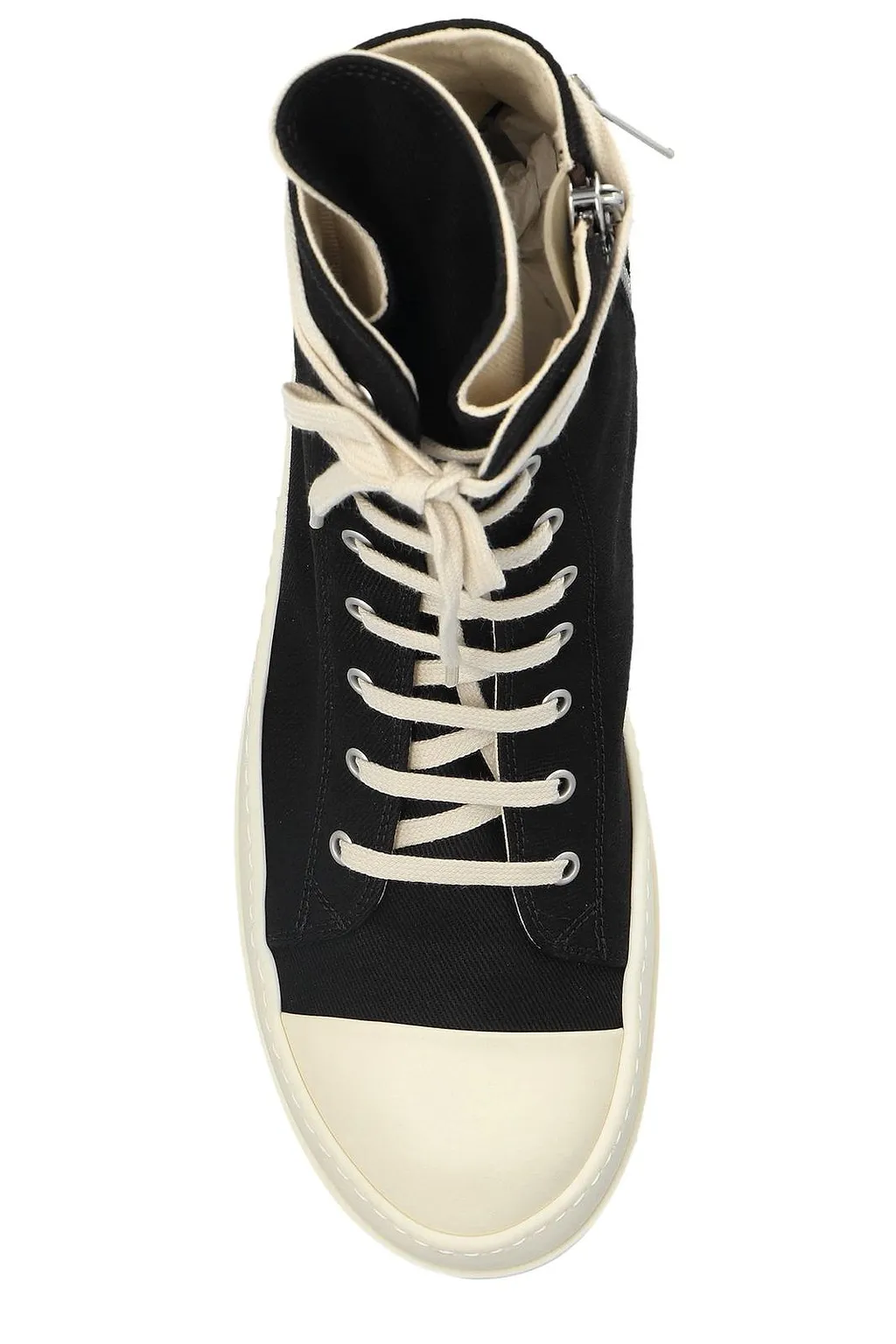 Rick Owens Drkshdw High Top Lace-Up Sneakers