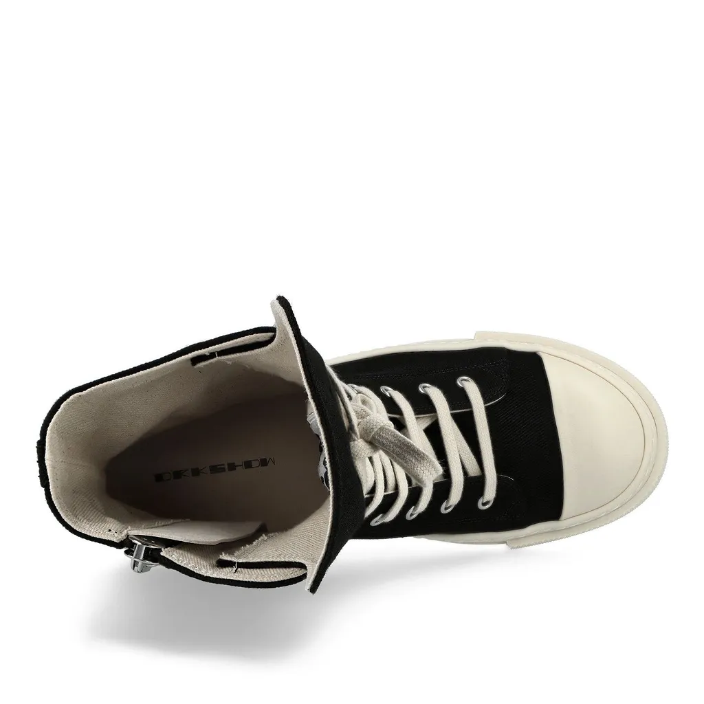 Rick Owens Drkshdw Lace-Up High-Top Sneakers