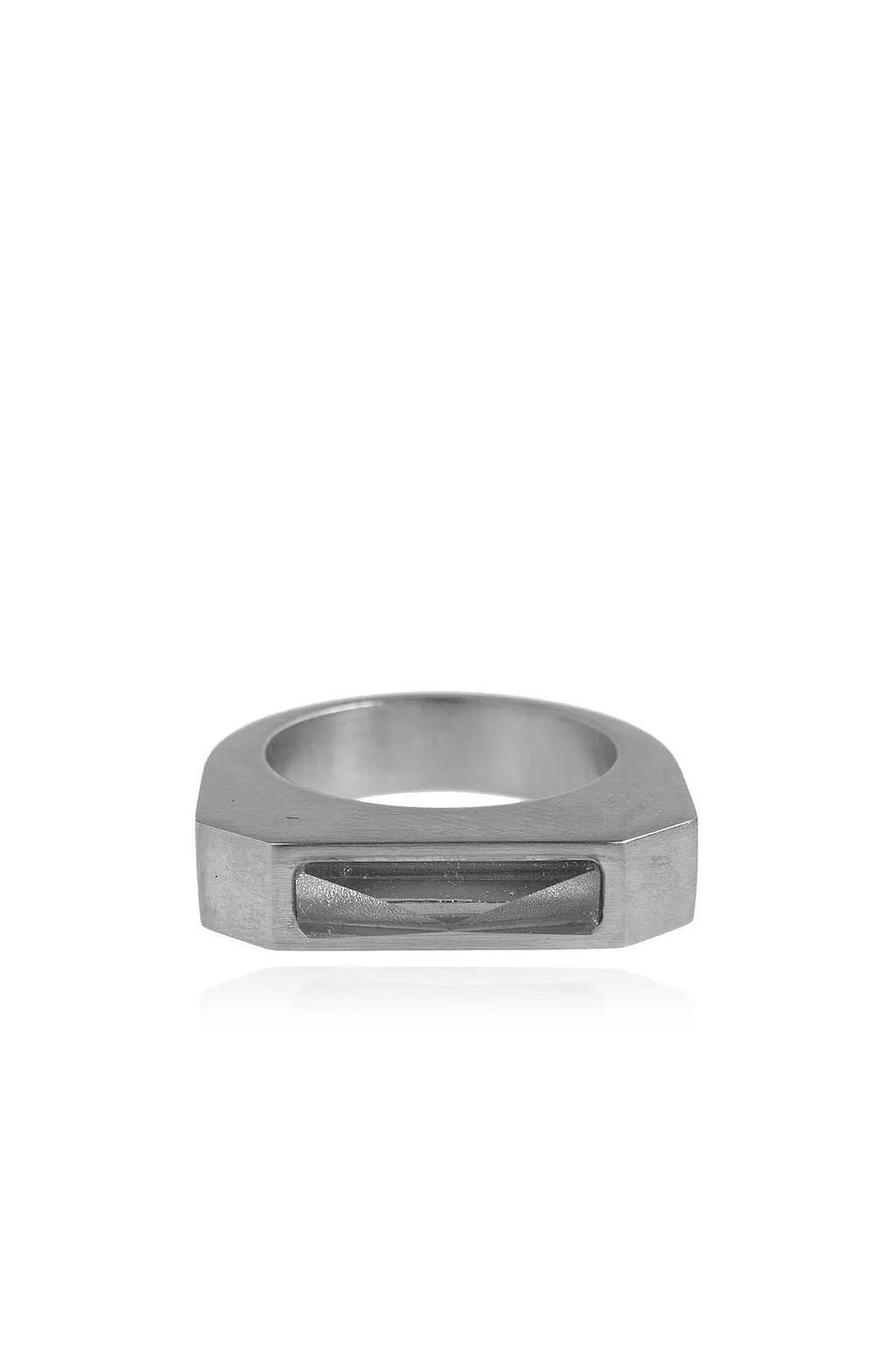 Rick Owens Geometric Cut-Out Ring