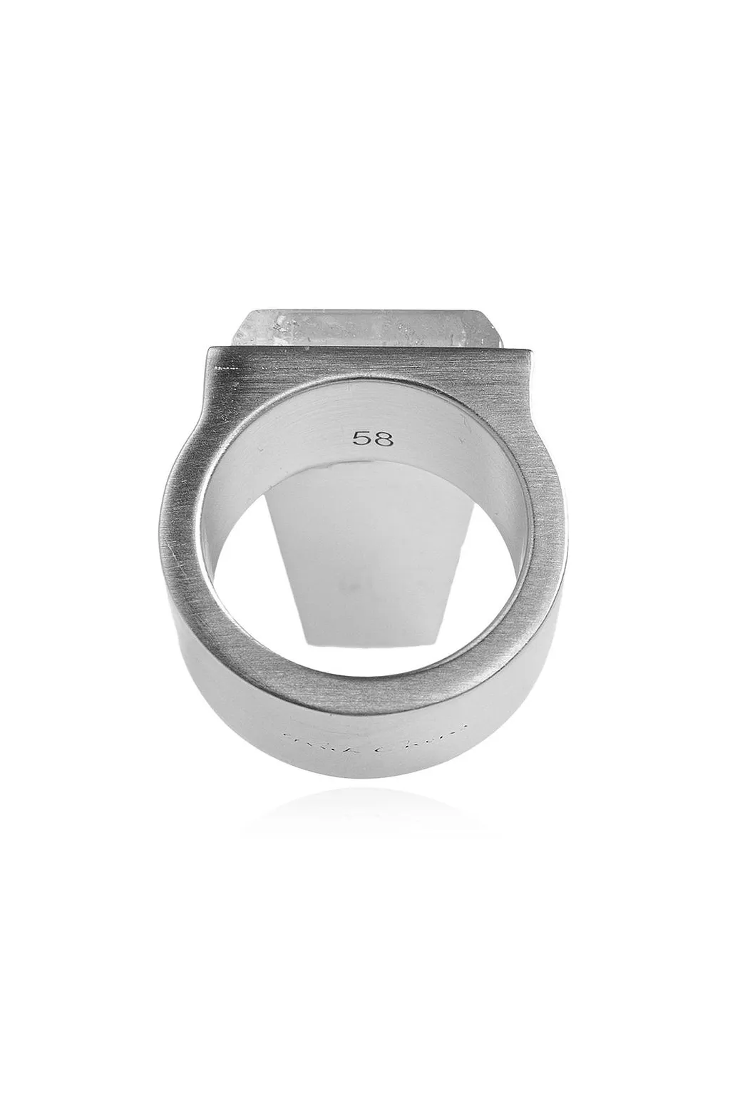 Rick Owens Geometric Statement Ring