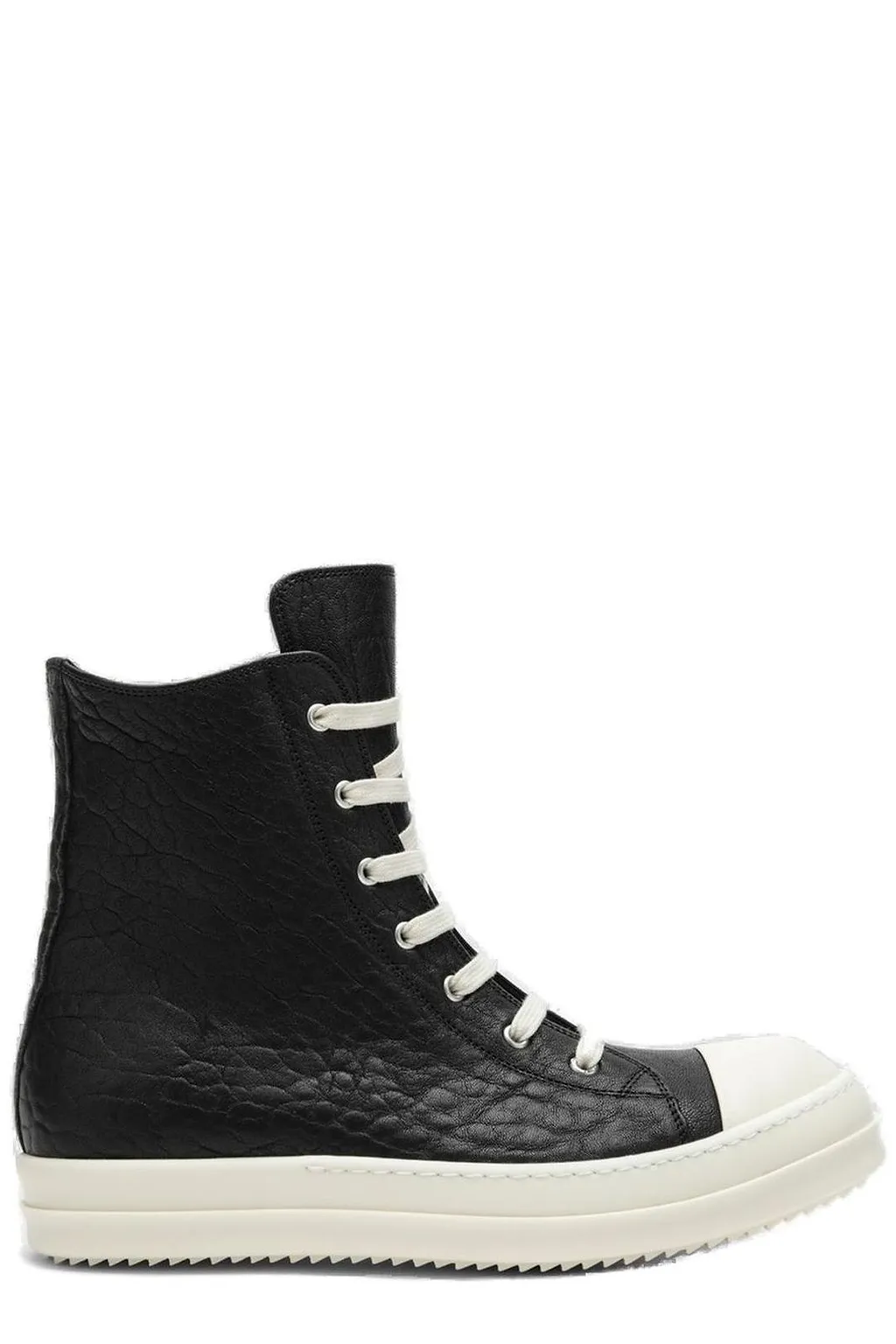 Rick Owens High-Top Lace-Up Sneakers