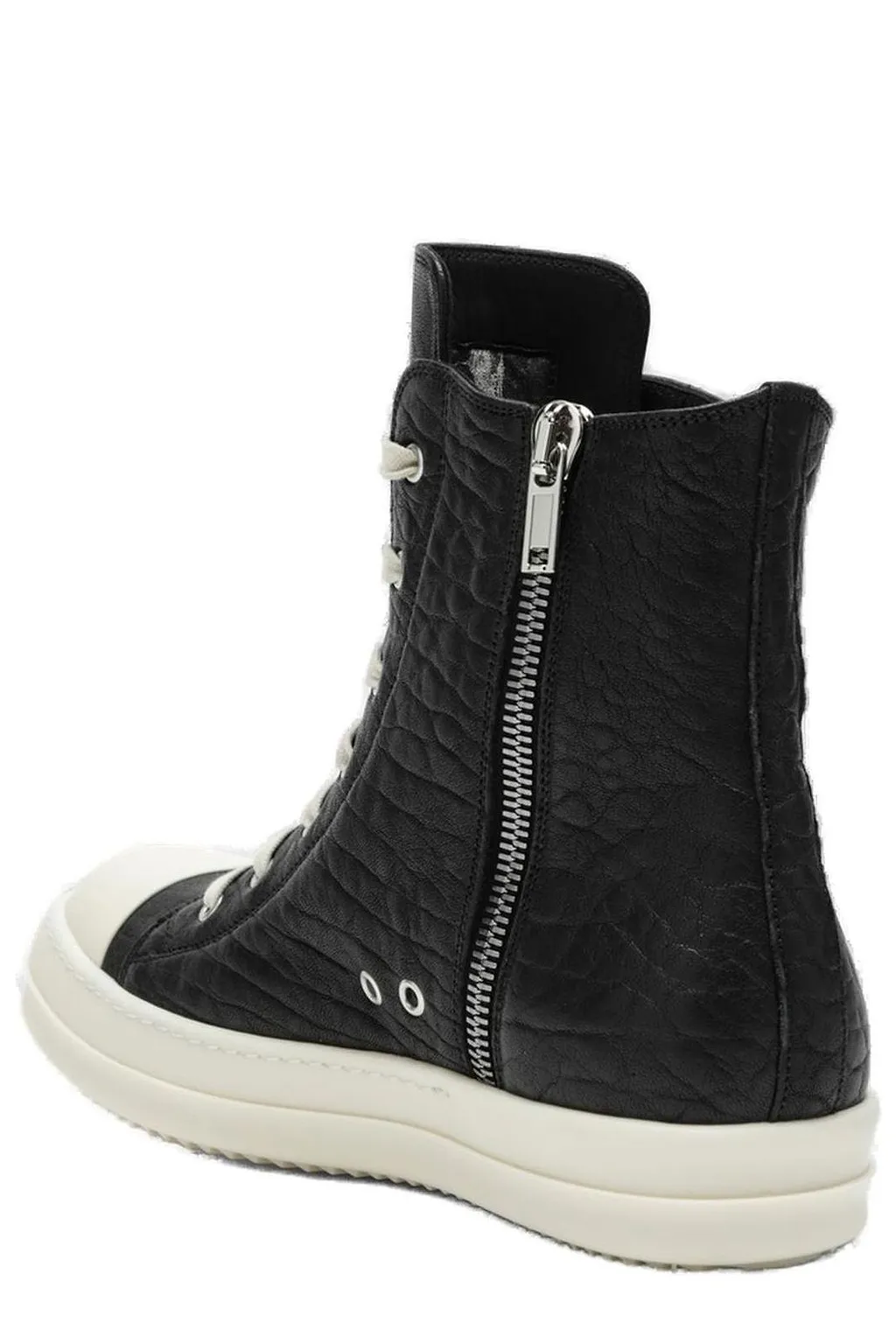 Rick Owens High-Top Lace-Up Sneakers